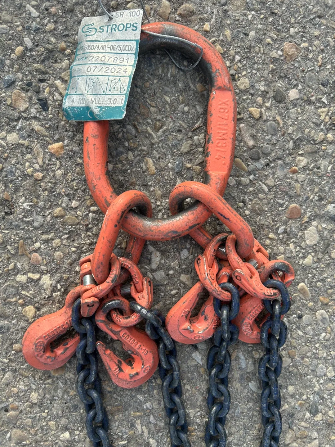 Grade 100 4-Leg Chain Sling - photo 2