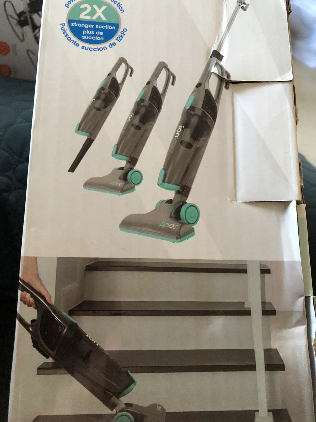 Ionvac ZipVac 3-in-1 Stick Vacuum - photo 3