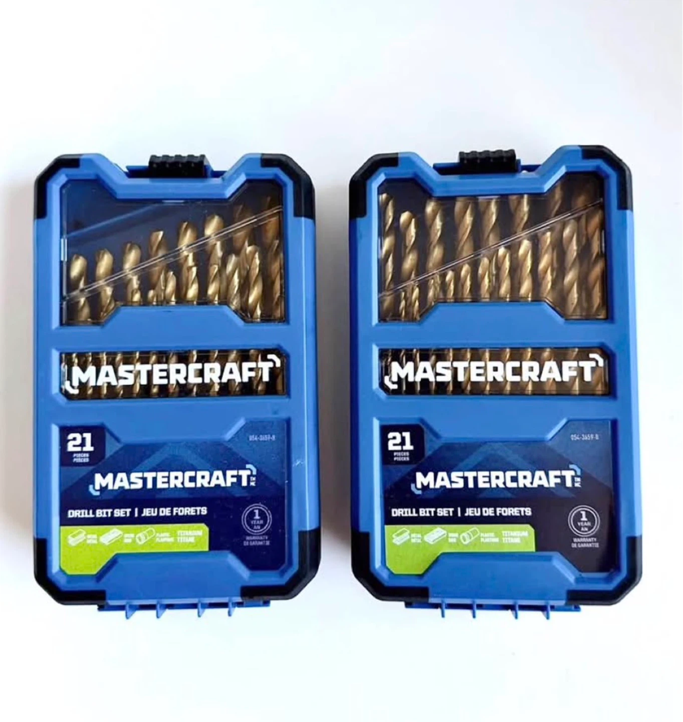 Mastercraft Titanium Drill Bit Set