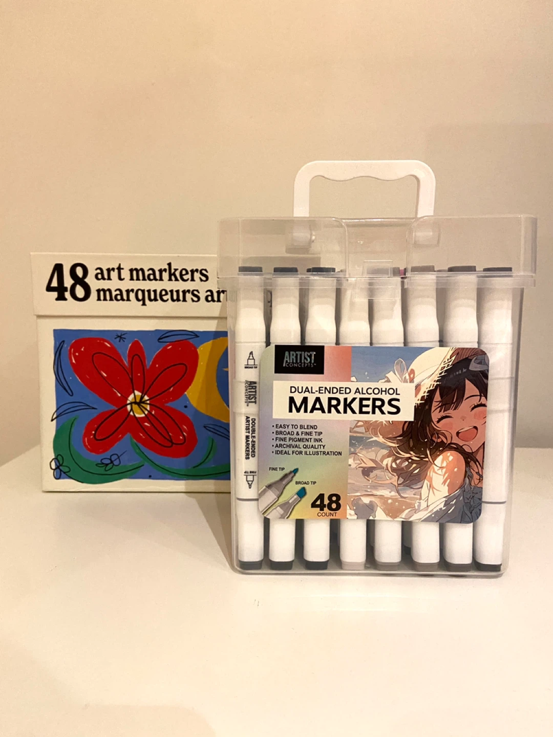 Dual Tip Alcohol Marker Bundle (96 Count)