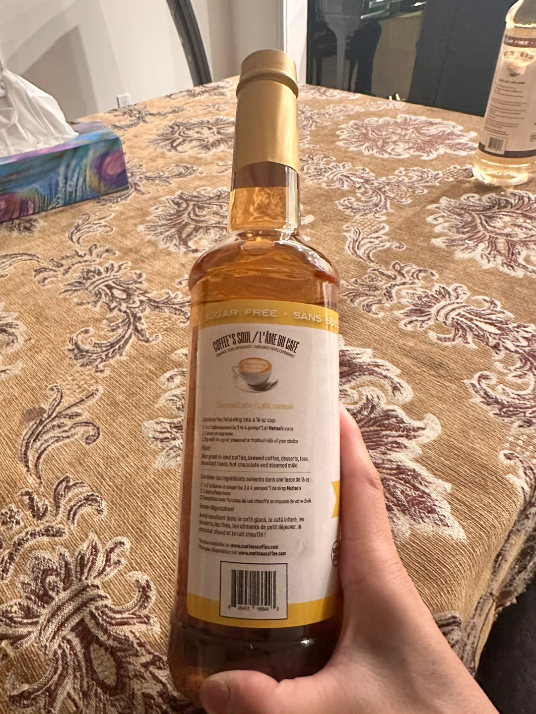 Matteo's Barista Caramel Coffee Syrup - Sugar Free - photo 2
