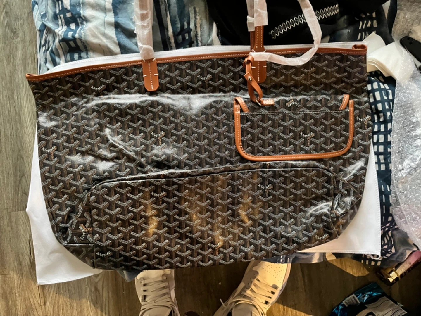 Goyard Saint Louis Tote Bag