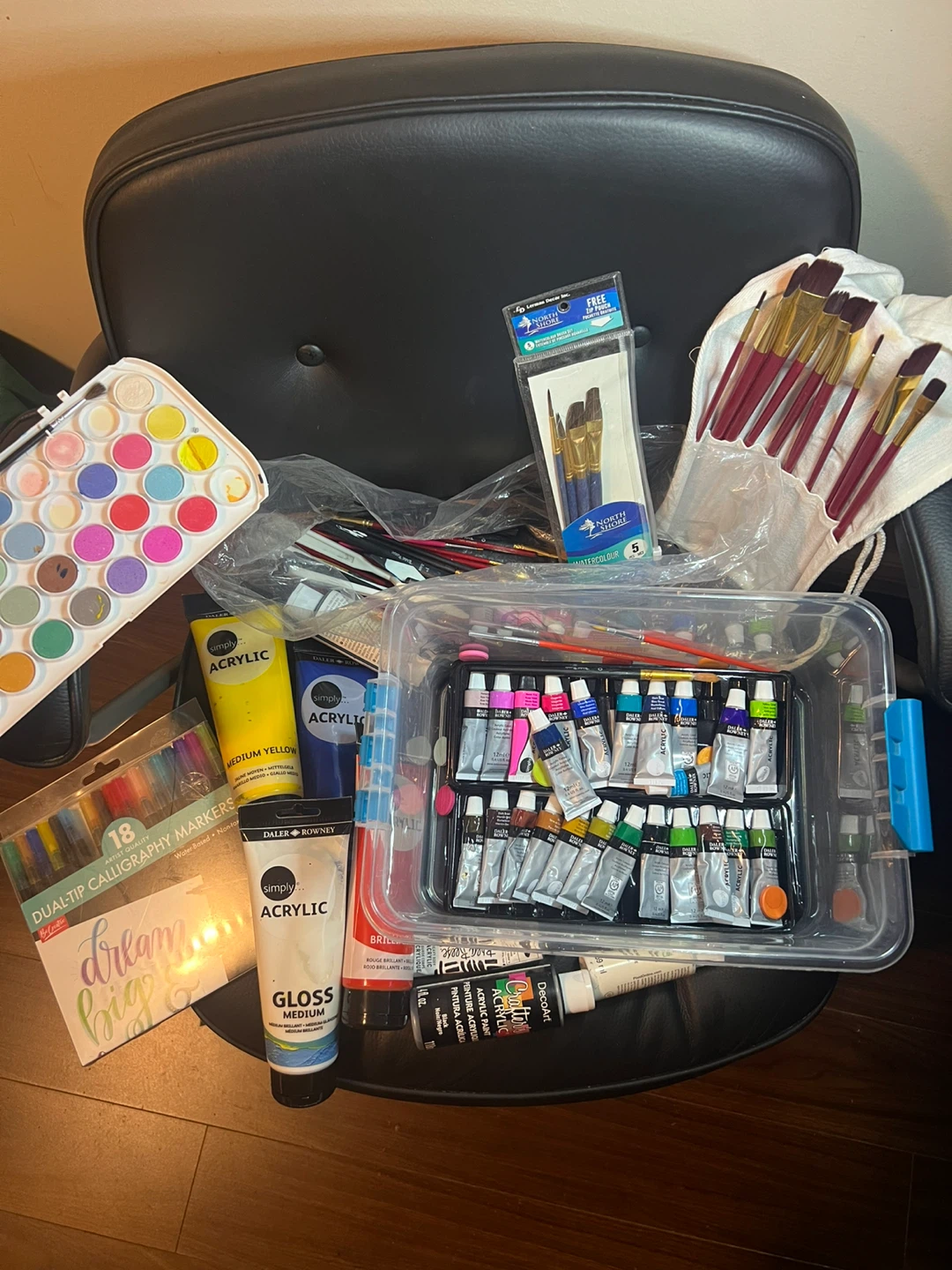 Negotiable - Acrylic Paints, Watercolors, and Brushes - photo 2