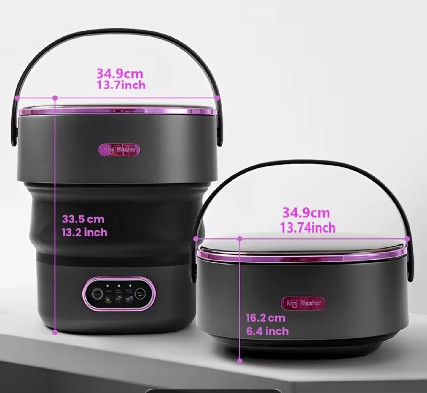 Foldable Washing Machine 16L - photo 3