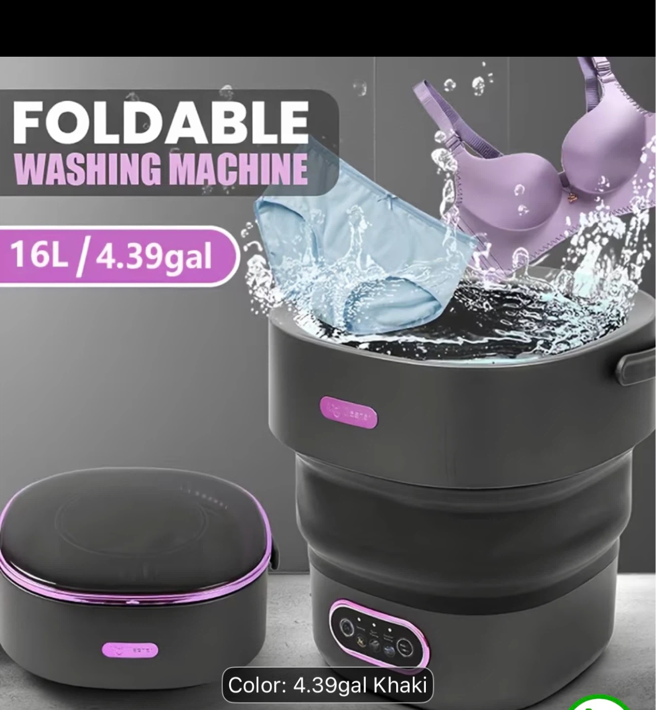 Foldable Washing Machine 16L