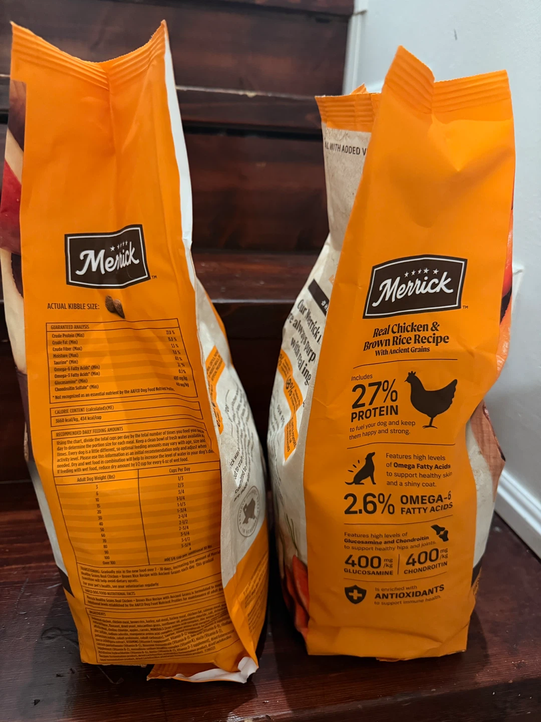 Merrick Real Chicken & Brown Rice Dog Food 4 lb - photo 2
