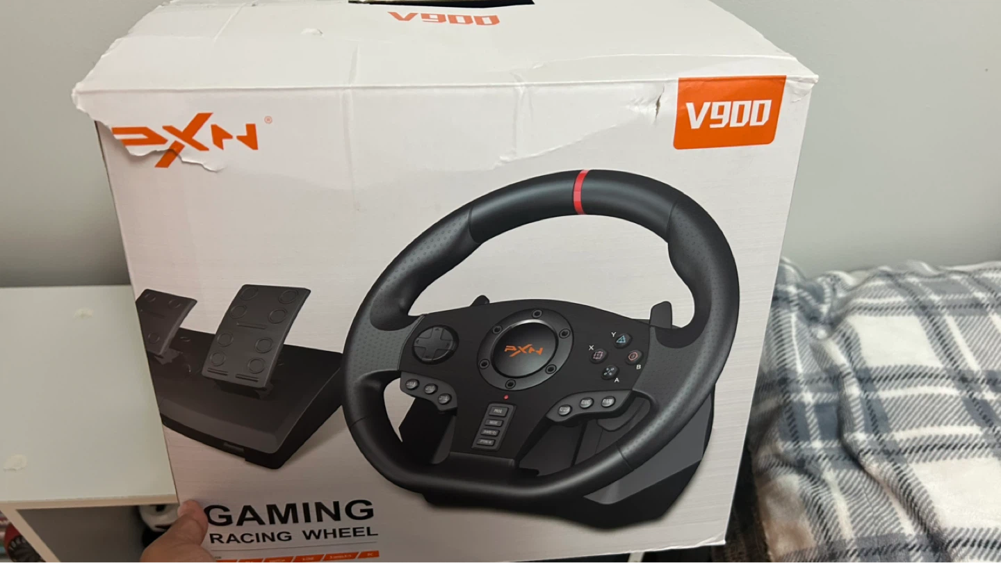 PXN V900 Gaming Racing Wheel and Pedals