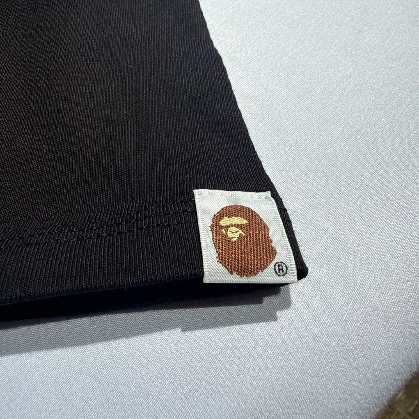 Bape “A Bathing Ape” Purple Camo Logo Tee - photo 4