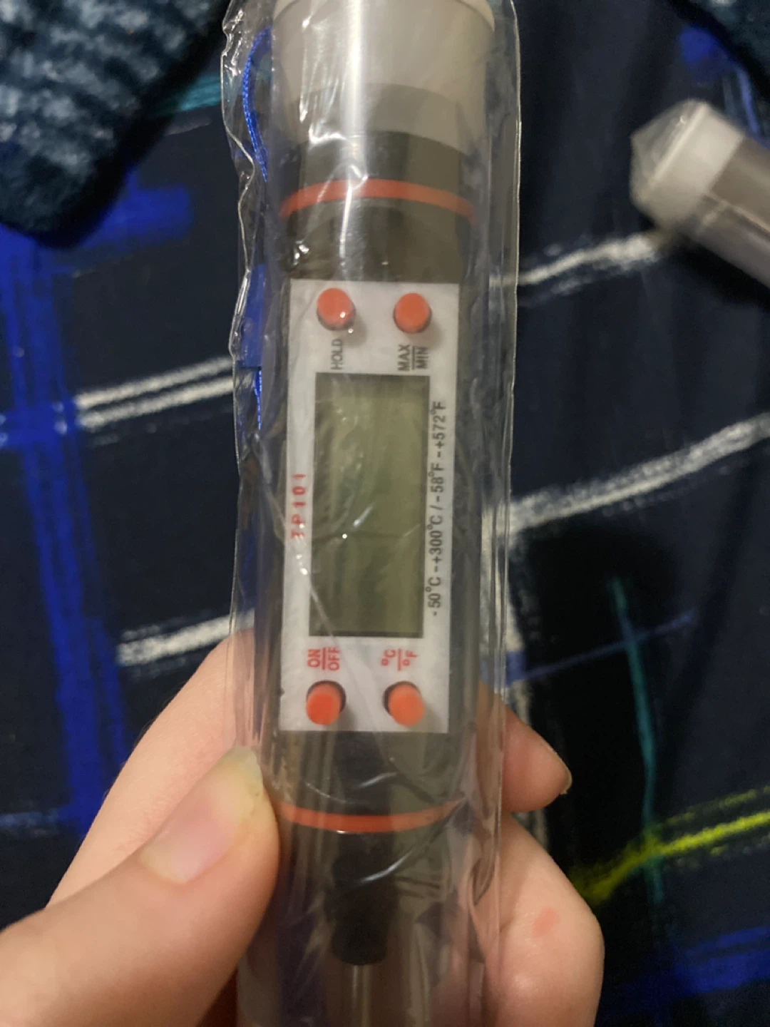 Digital Thermometer with LCD Display - photo 3
