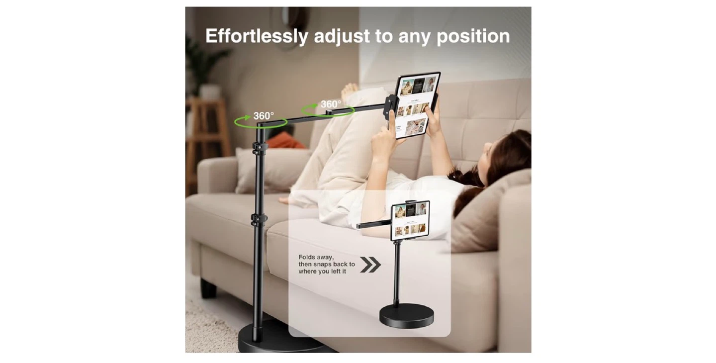 24in Long-Reach iPad Bed Stand Floor Mount - photo 5