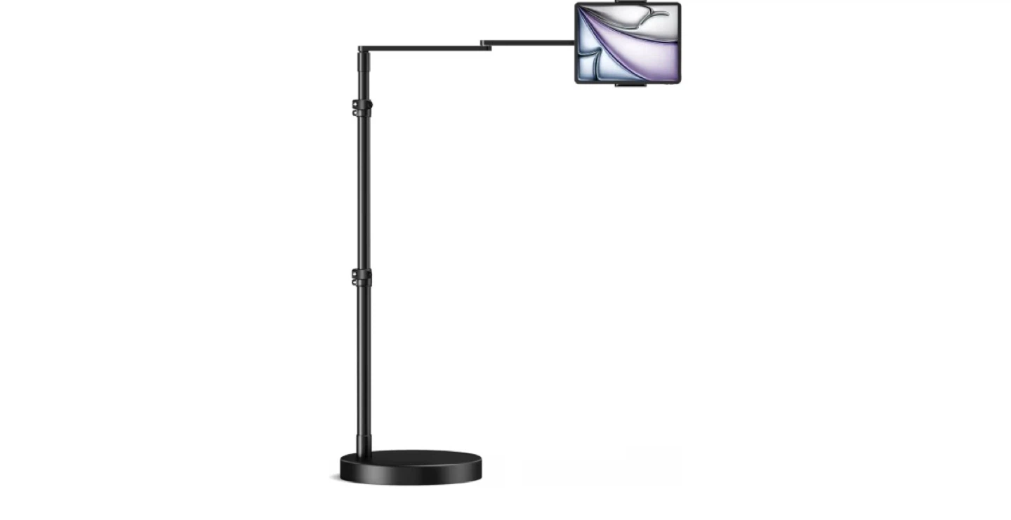 24in Long-Reach iPad Bed Stand Floor Mount