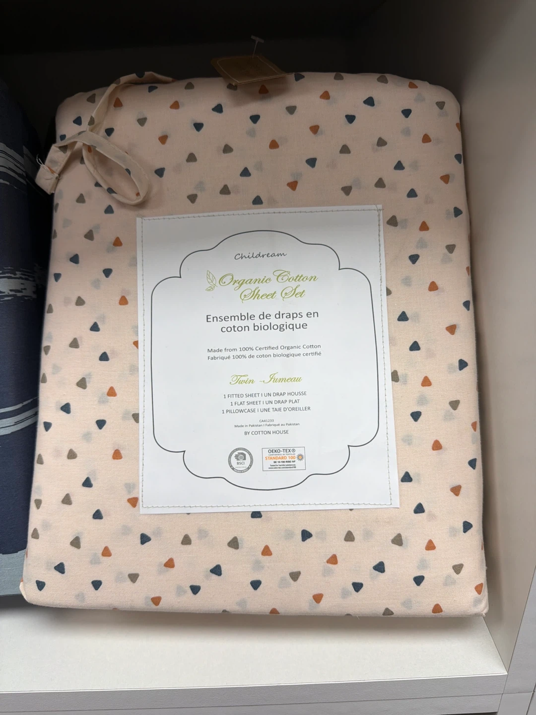 Childream Organic Cotton Twin Sheet Set - photo 2