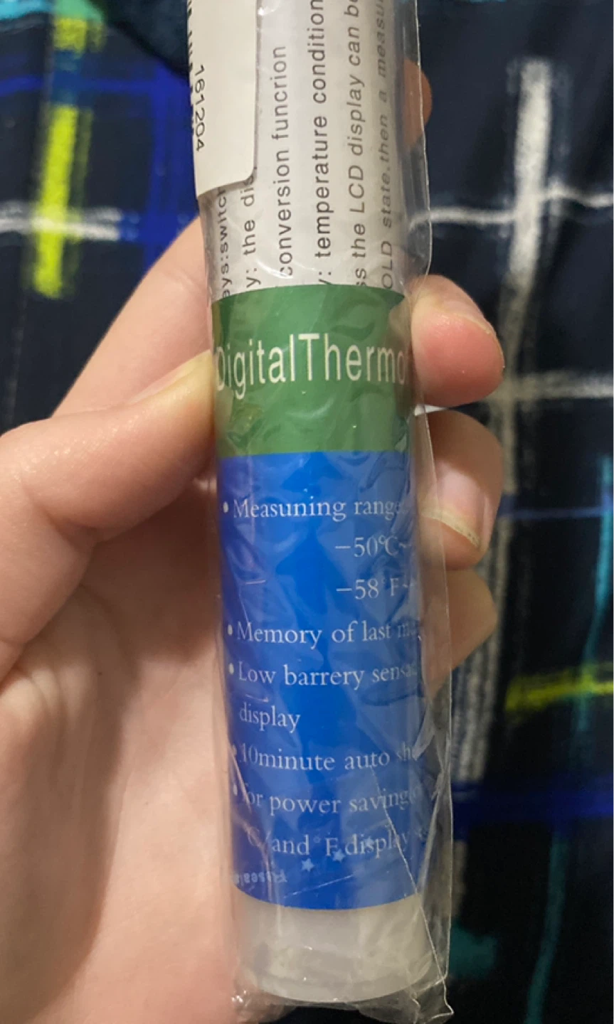 Digital Thermometer with LCD Display - photo 2