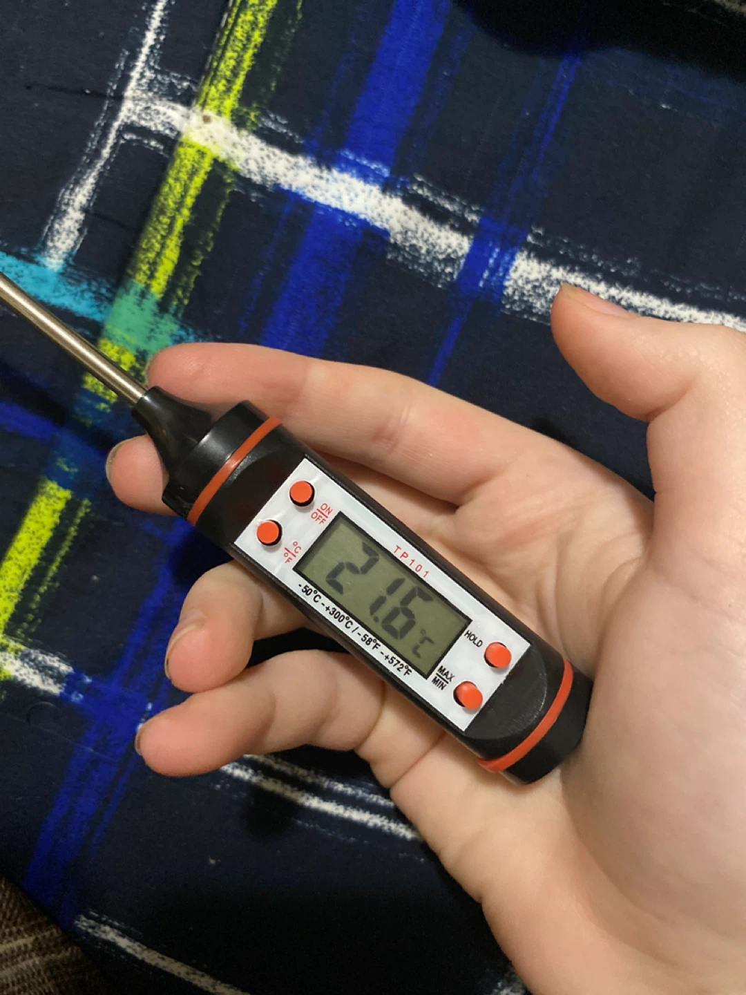 Digital Thermometer with LCD Display - photo 4