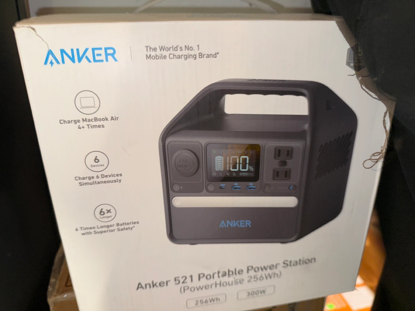 Anker 521 Portable Power Station (PowerHouse 256Wh)