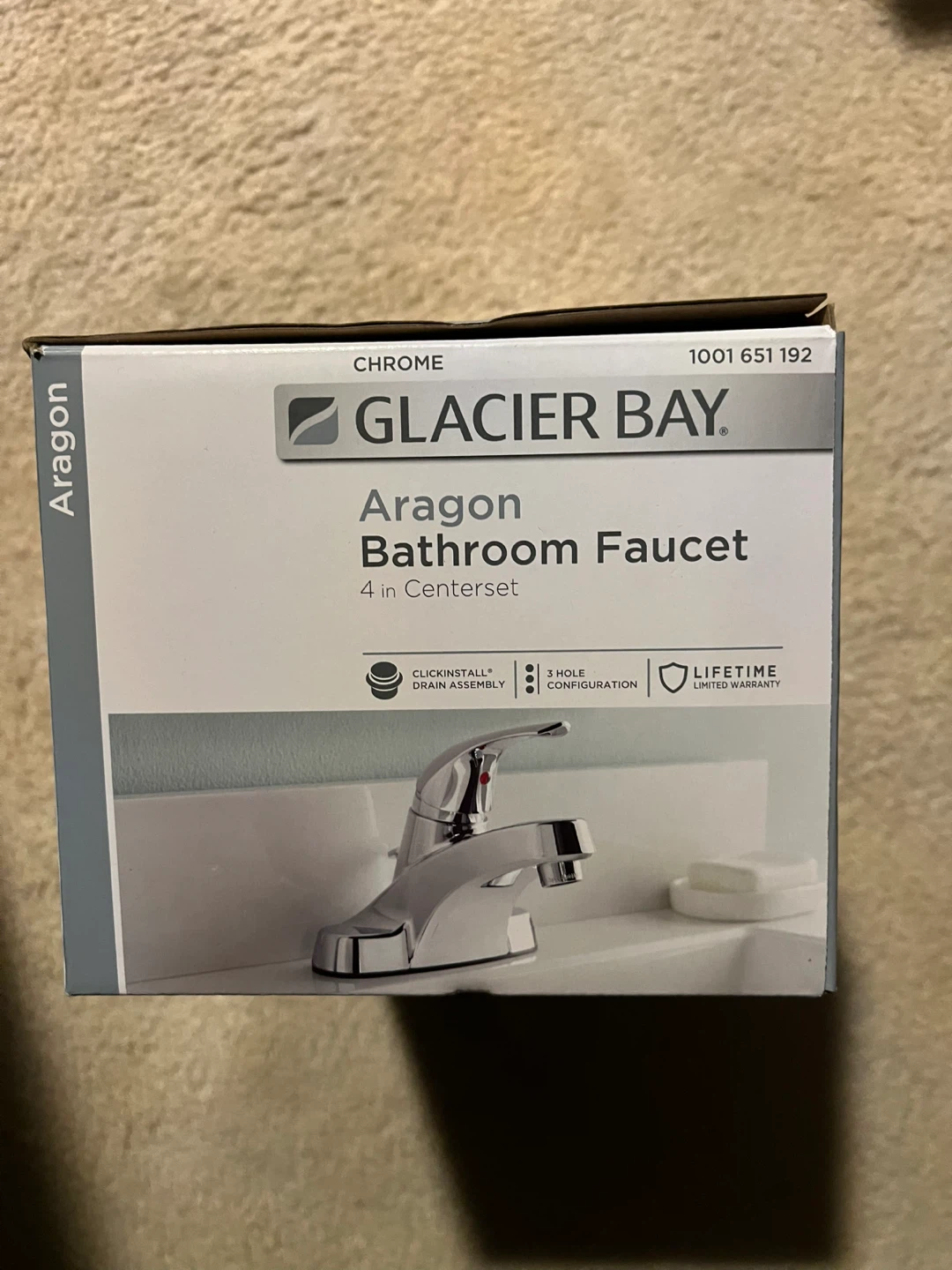 Glacier Bay Aragon Bathroom Faucet - Chrome - photo 3