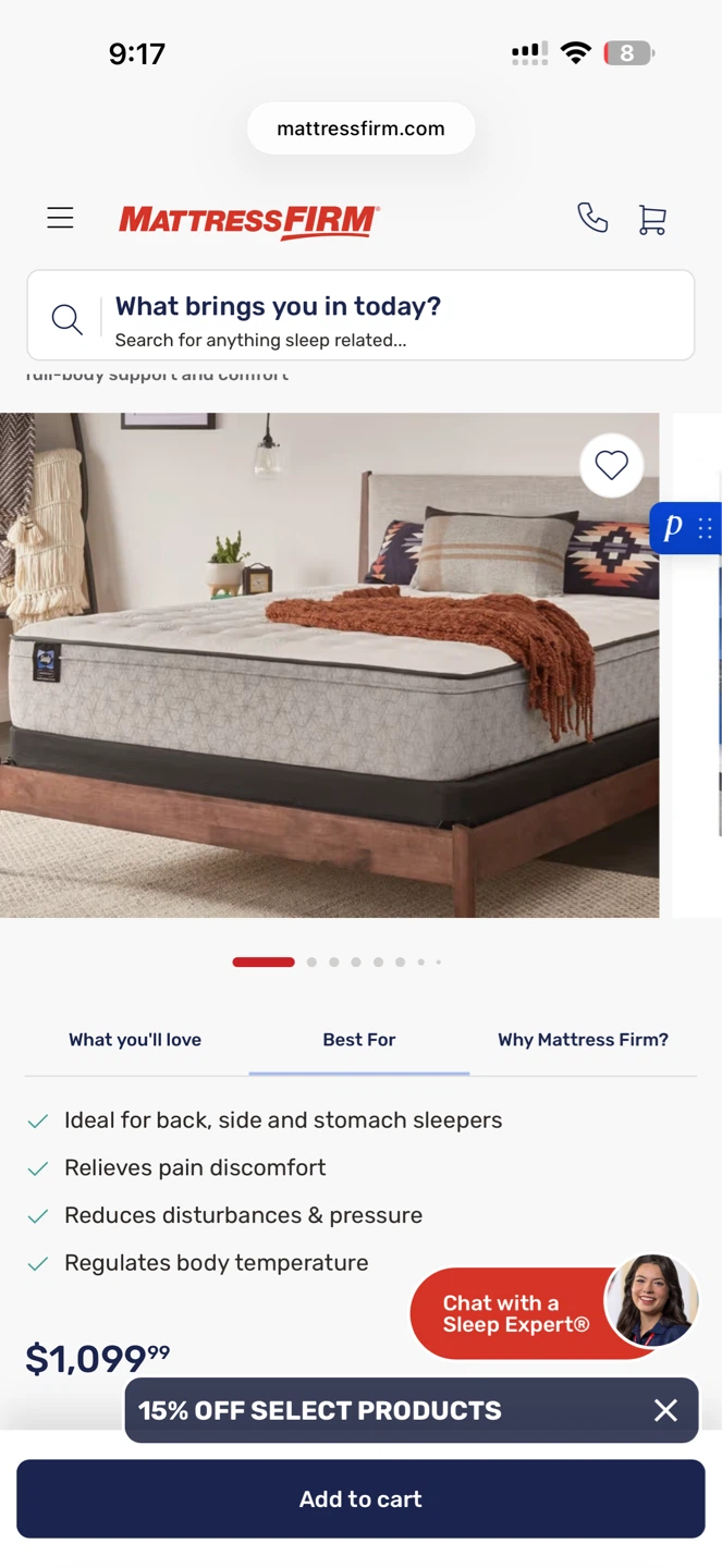 Sealy Medium Mattress