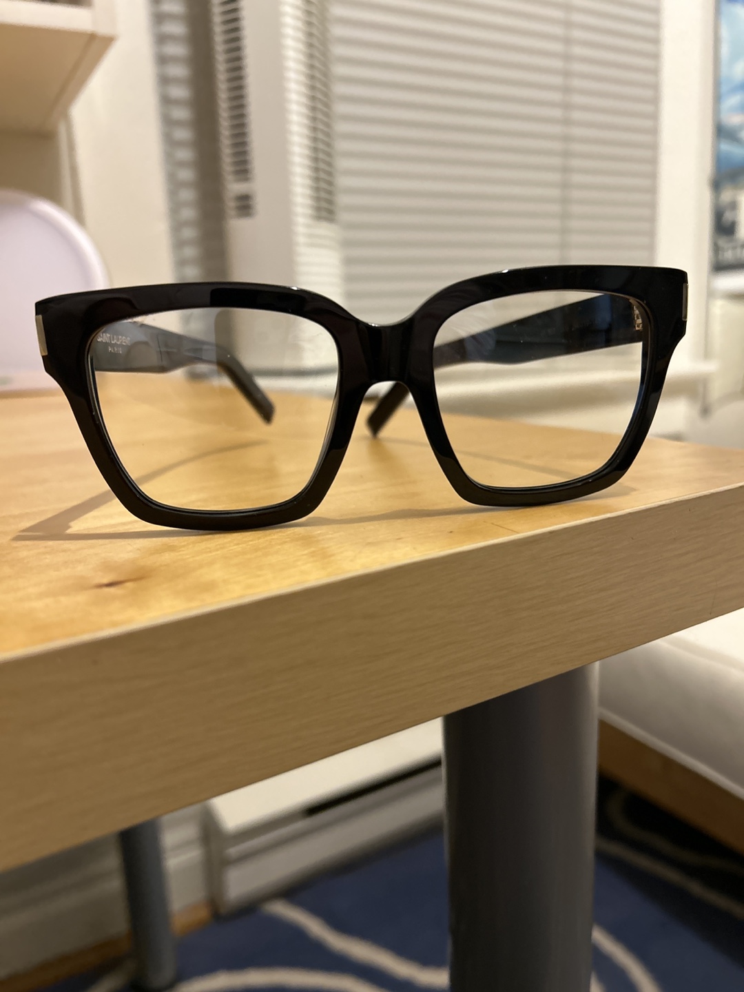 Saint Laurent Black Glasses with Case - photo 3