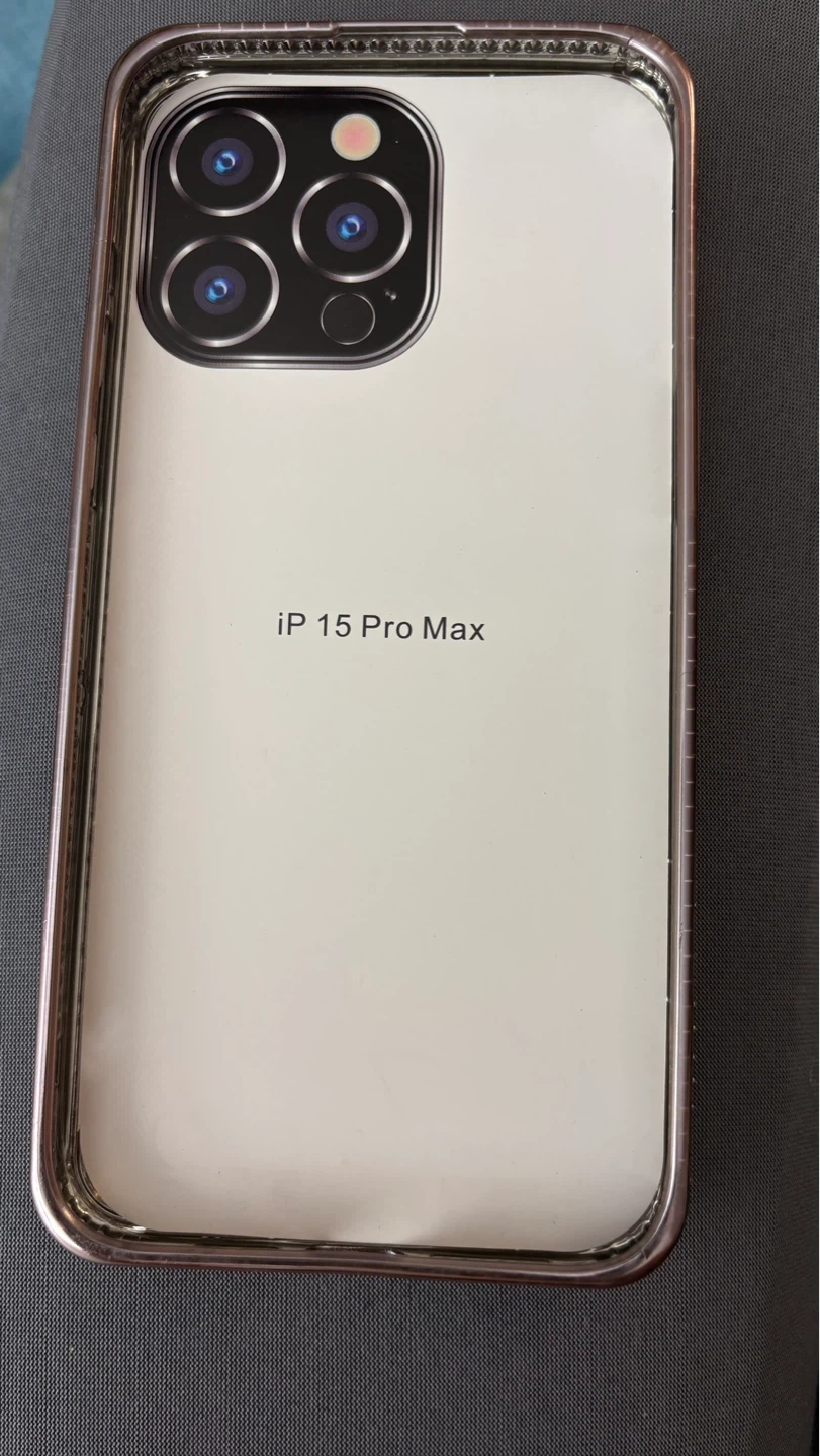 iPhone 15 Pro Max Case with Rhinestones and Magnetic Ring - photo 2