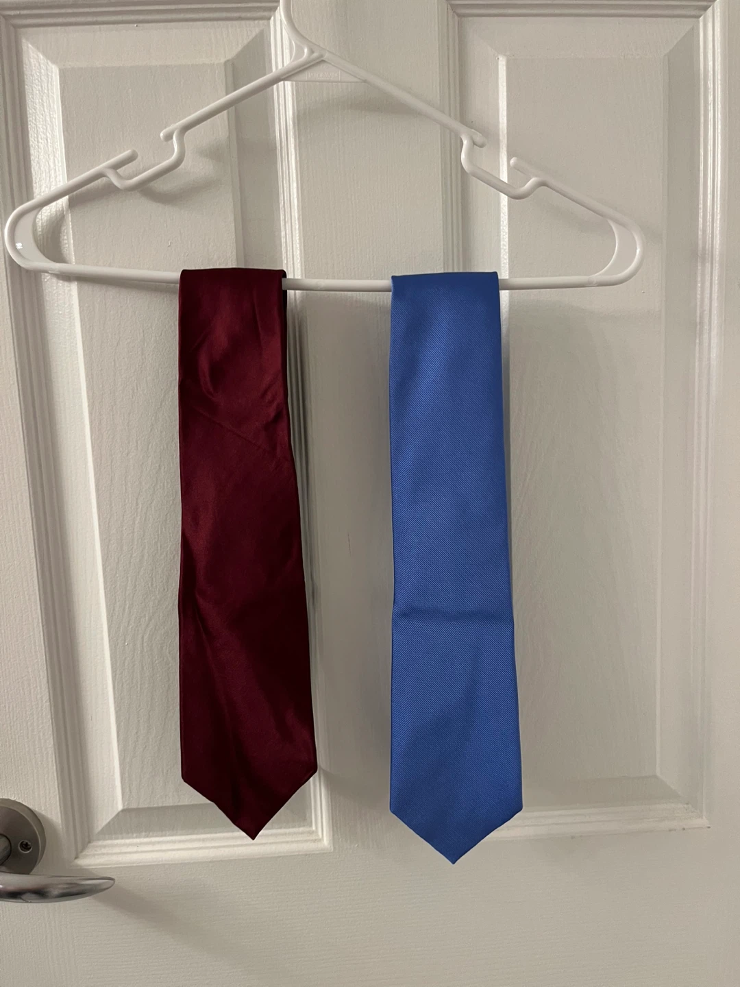 Two wide ties