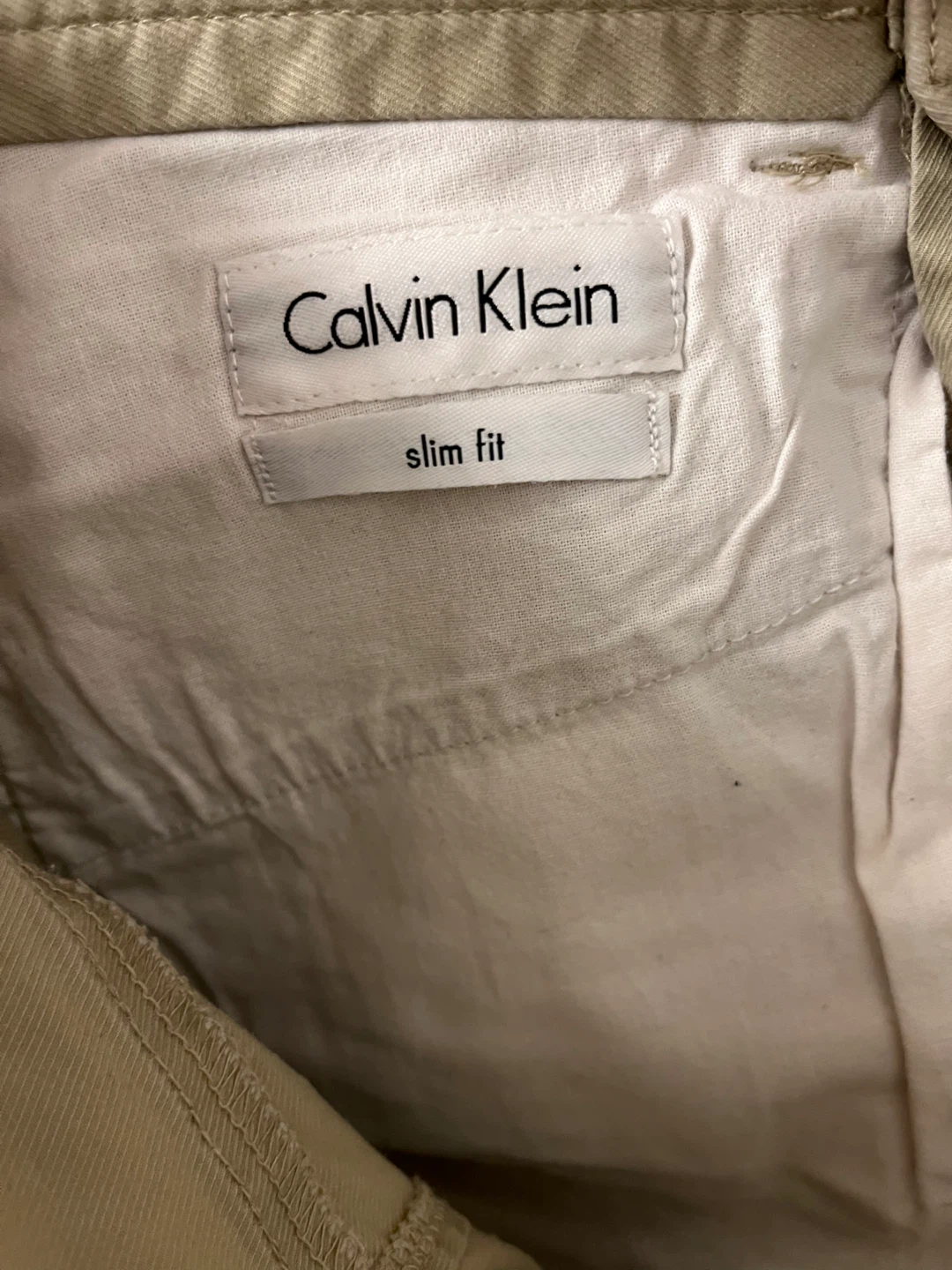 Tan Calvin Klein men's pants - photo 3