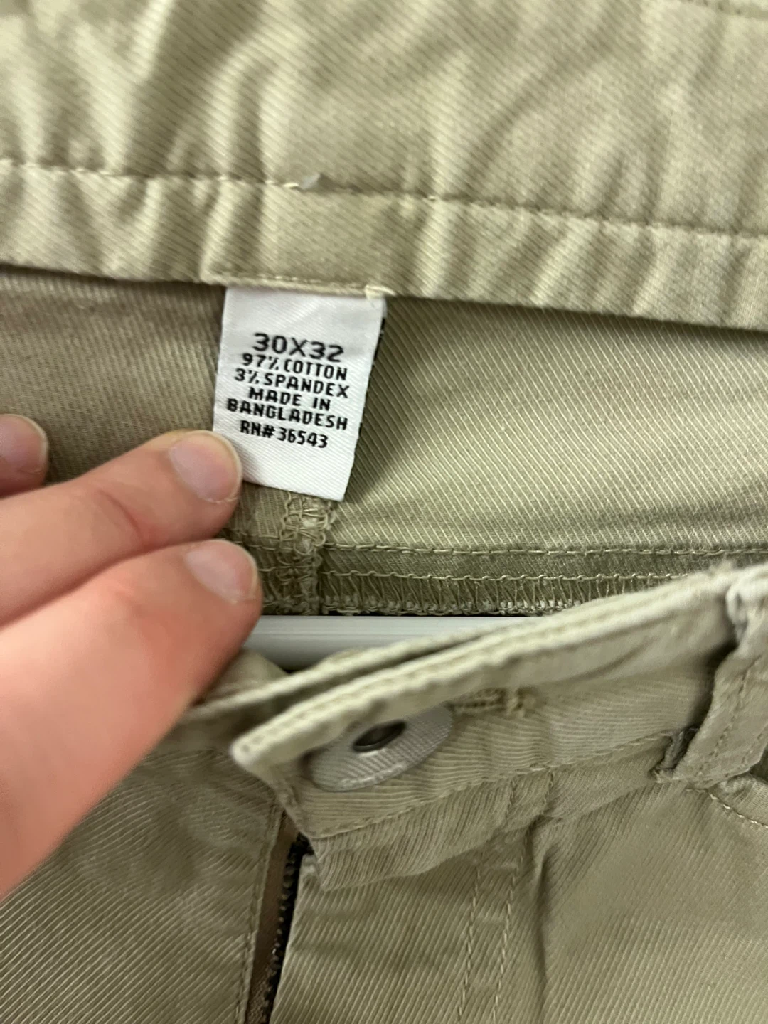 Tan Calvin Klein men's pants - photo 2
