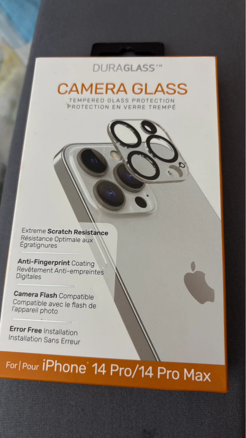 Duraglass Camera Glass for iPhone 14 Pro/Pro Max