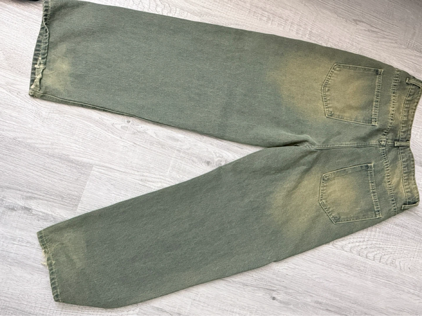 Wide Leg Jeans - Grey Wash - photo 2