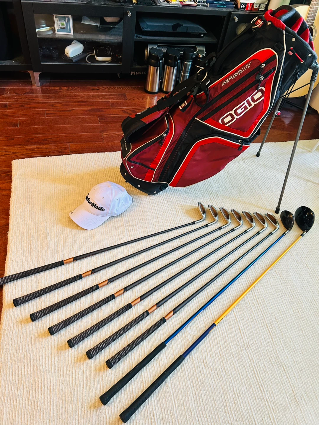 TaylorMade Burner LCG & R 580 Golf Club Set (RH, 9 Clubs)