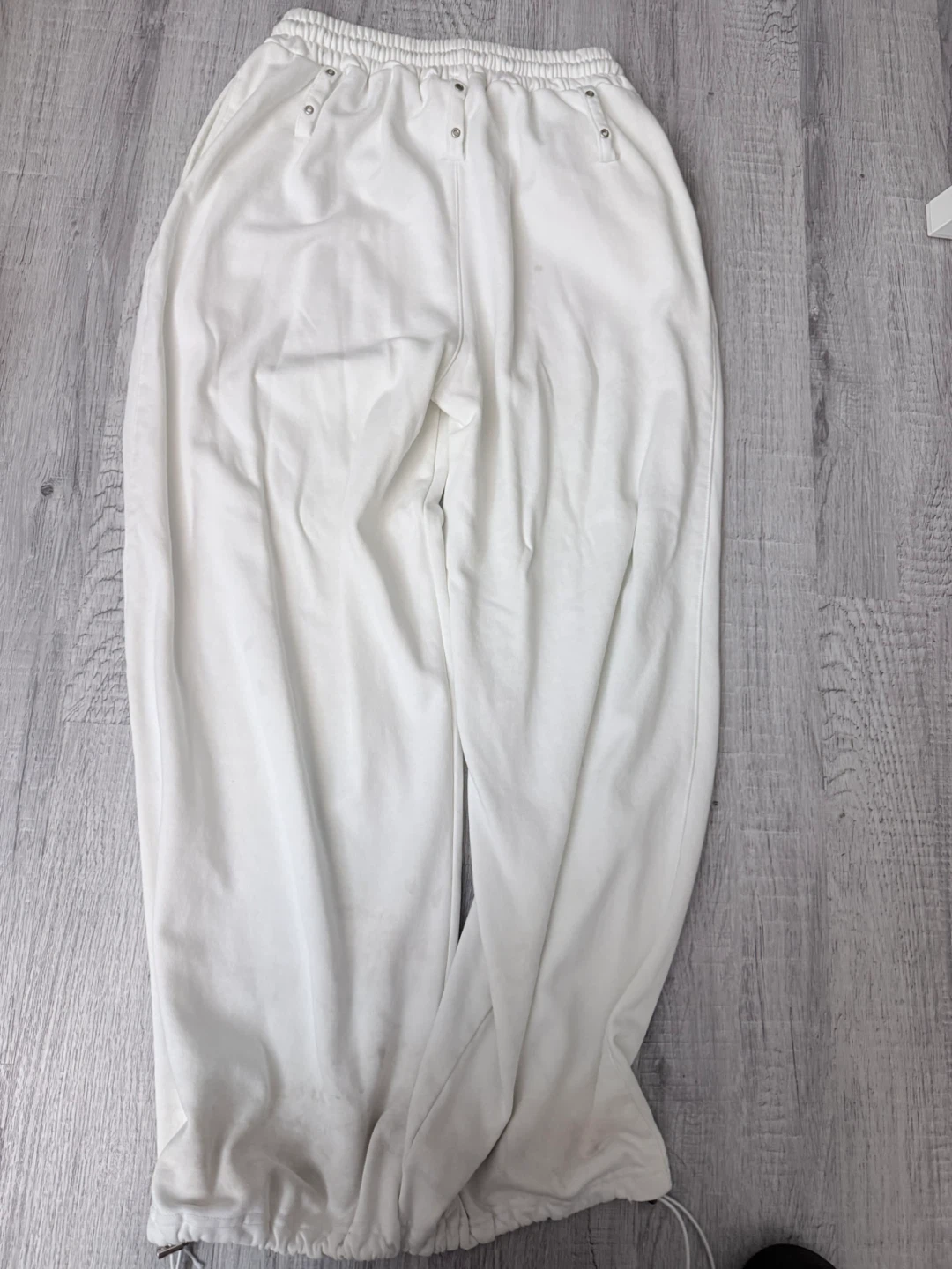 White Sweatpants with Star Detail - photo 2
