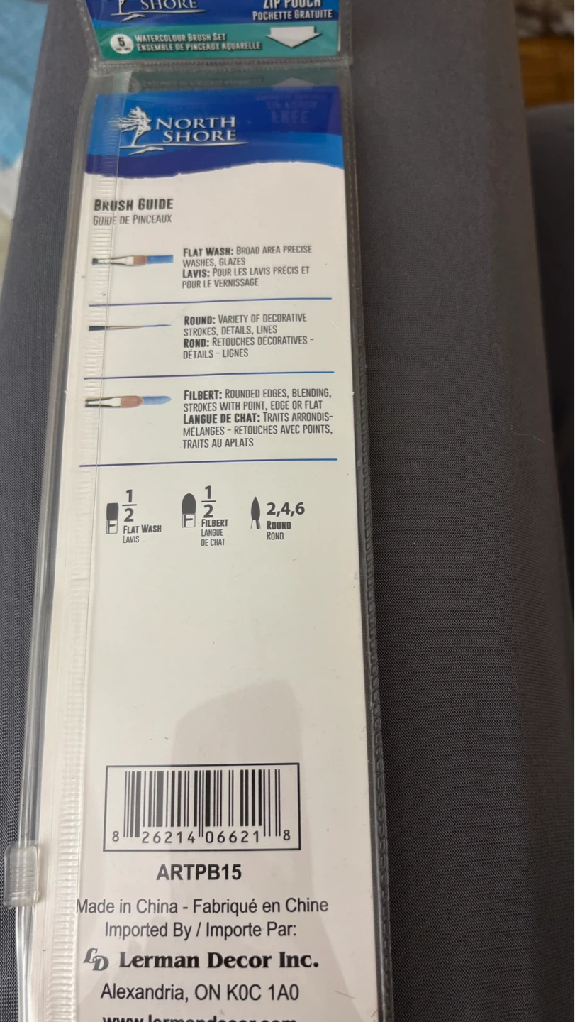 North Shore 5 Piece Watercolour Brush Set - photo 2