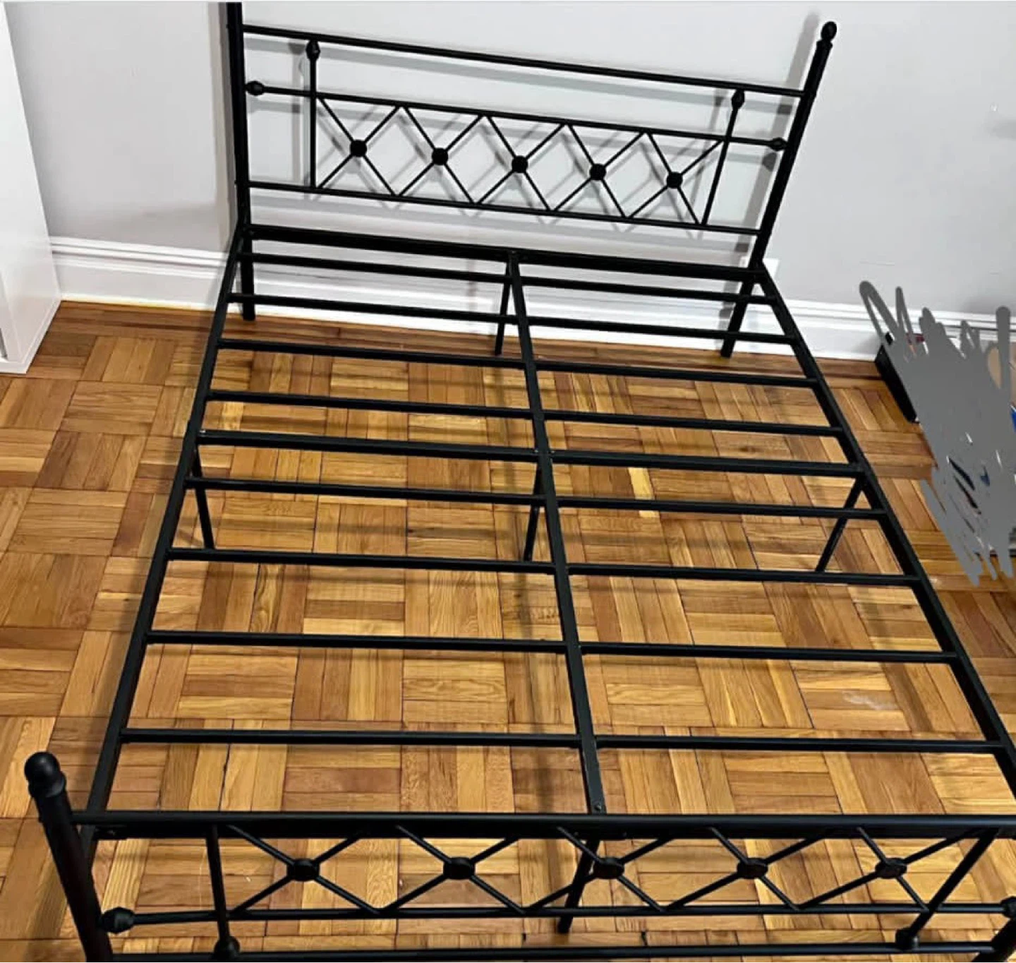 Black Metal Bed Frame