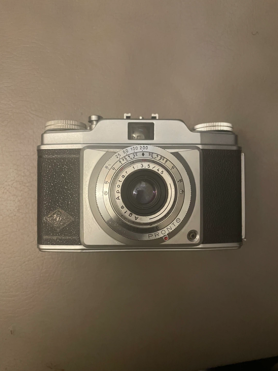 Agfa Silette Pronto with Apotar 3.5 Lens - photo 3