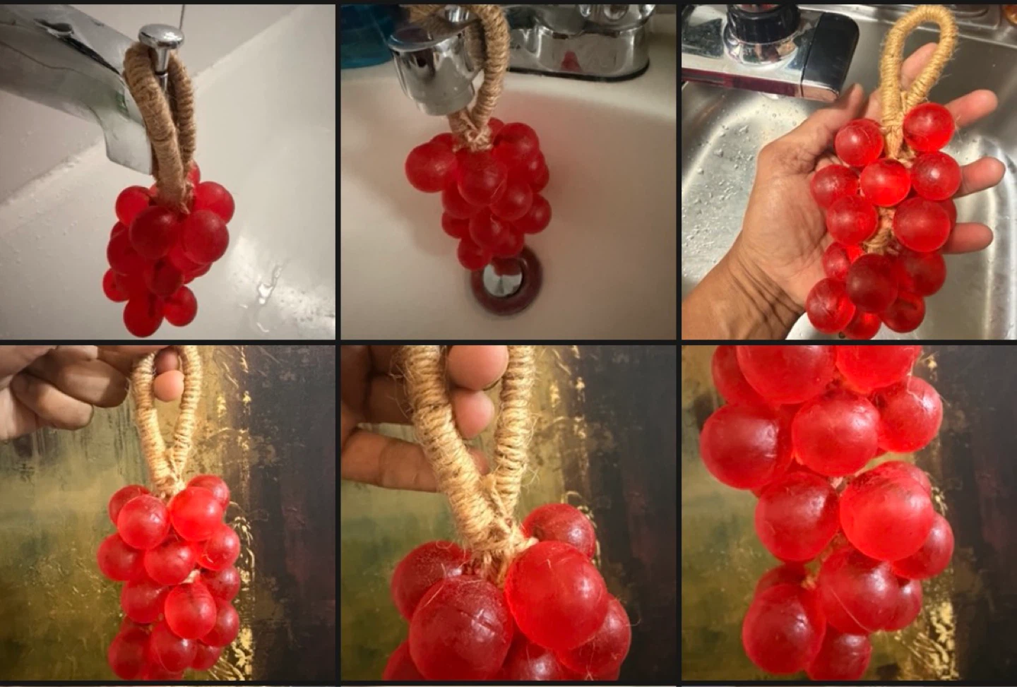 Grape Bunch soap. Candles/Decorations (Set of Multiple Colors) - photo 5
