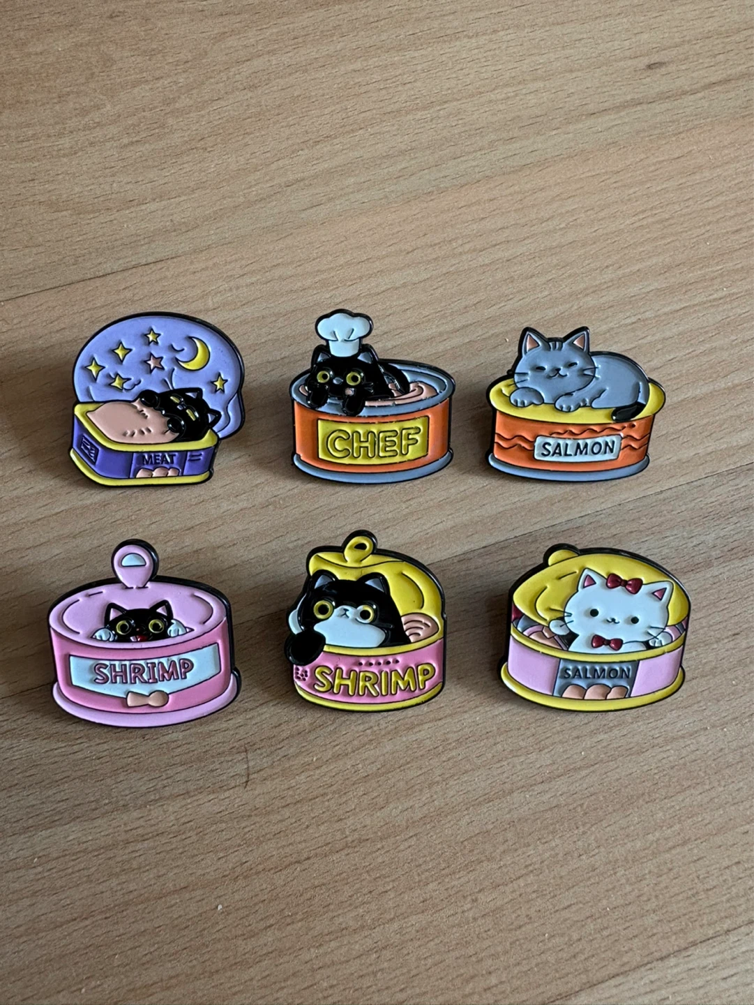 Cats Enamel Pins $5 each firm