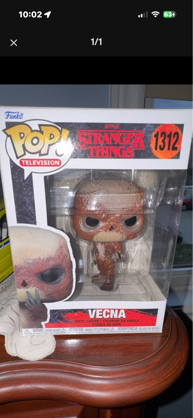 Funko Pop! Stranger Things Vecna Vinyl Figure 1312