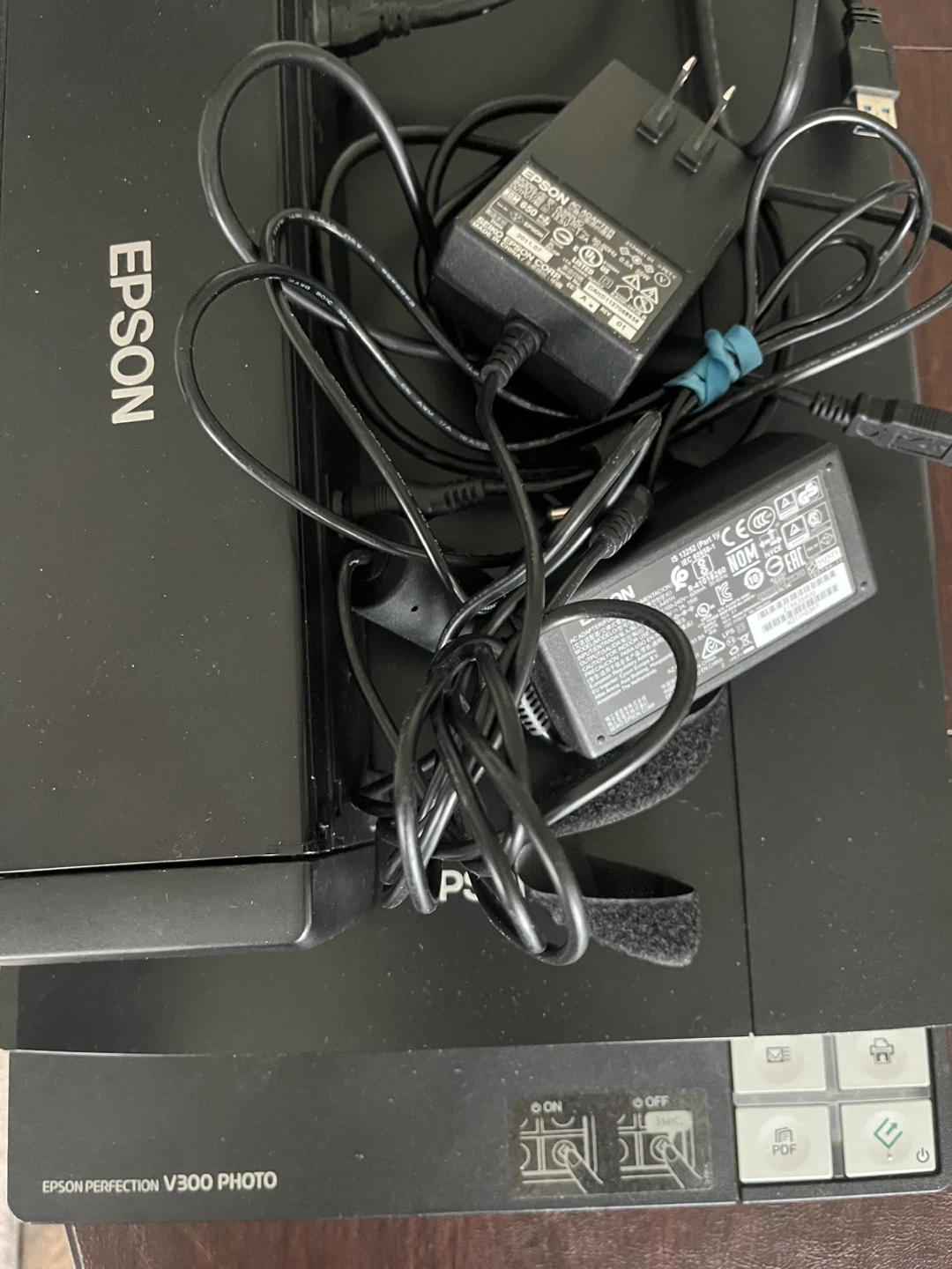 Two items! Epson ES-300W Document Scanner and Printer - photo 5