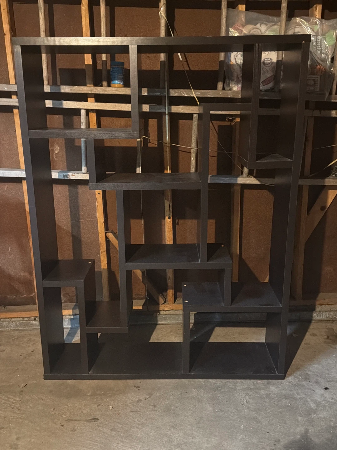 Modern Geometric Bookshelf