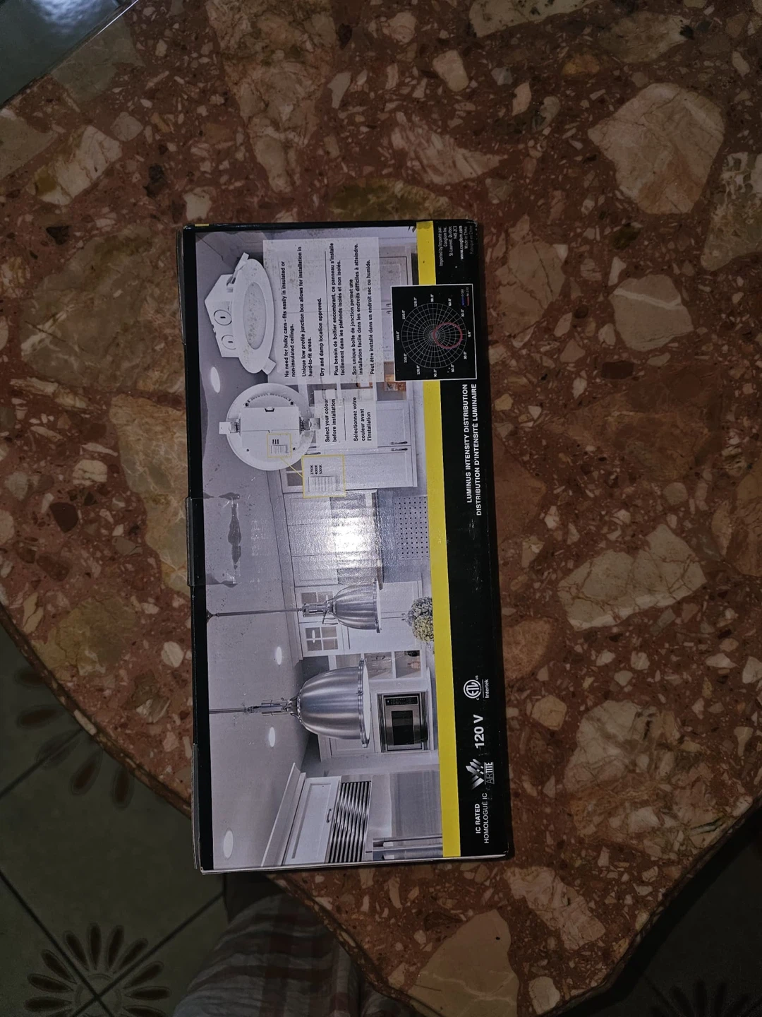 Pot light Luminus DEL 10 cm (4 in) Panel Lights - 2 Pack