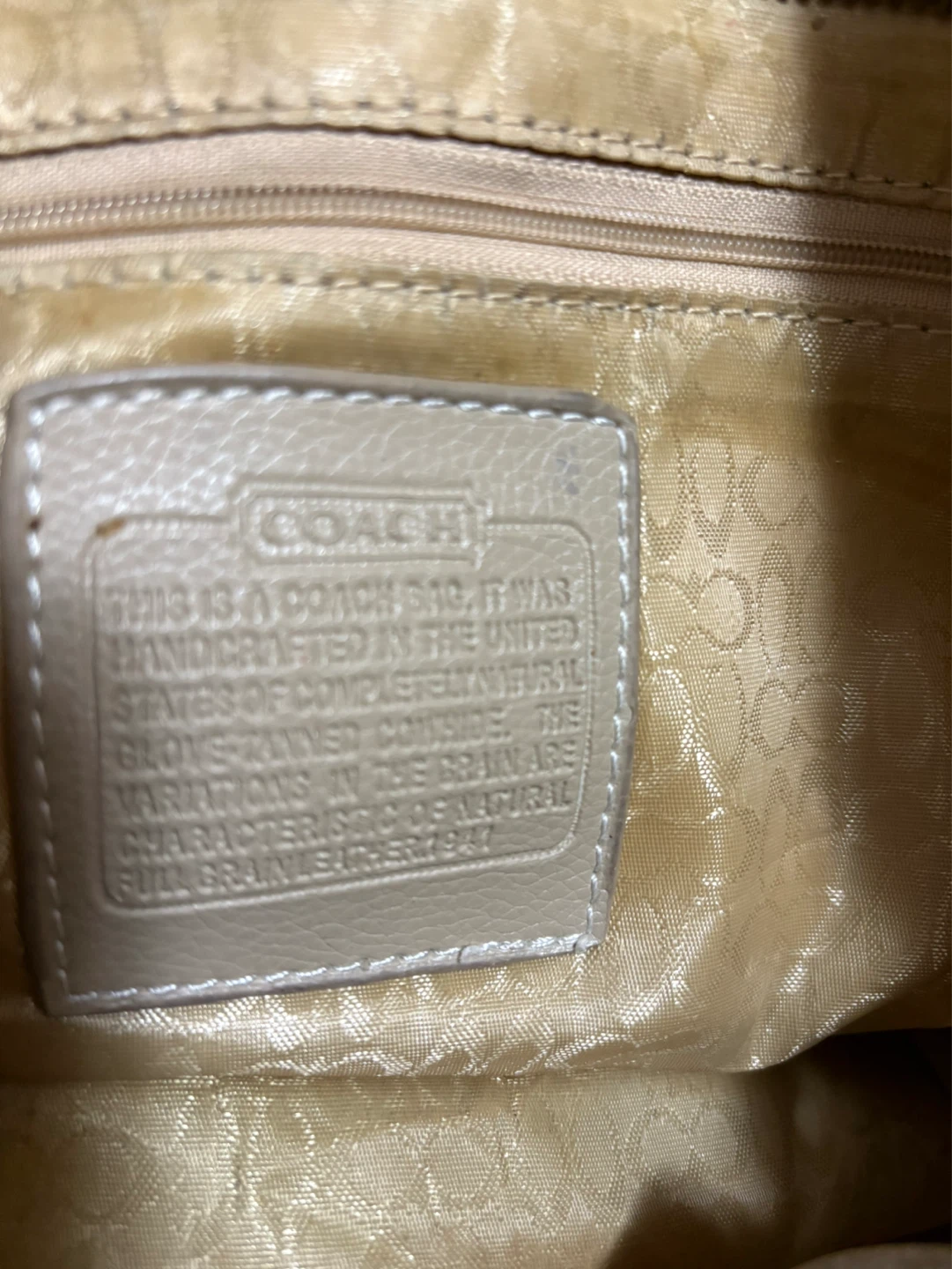 Coach Leatherware Monogram Tote Bag - photo 3