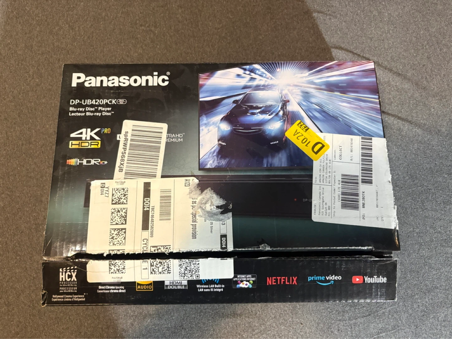 Panasonic DP-UB420 4k Blu Ray Player, (MINT CONDITION) - photo 5