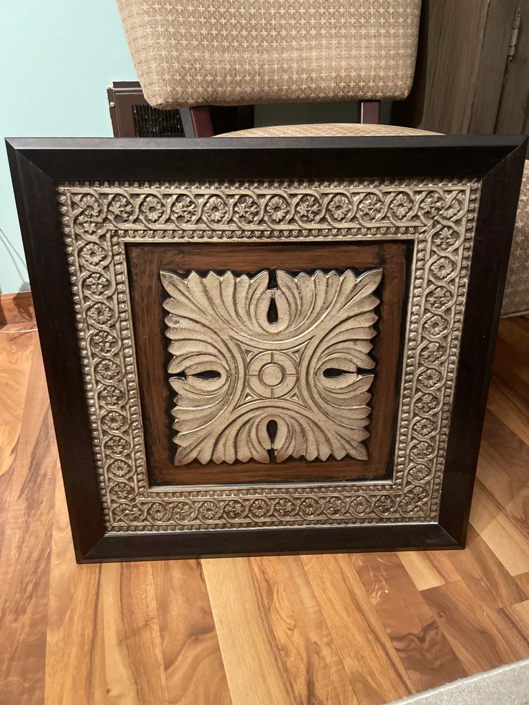 Picture with Ornate Carving