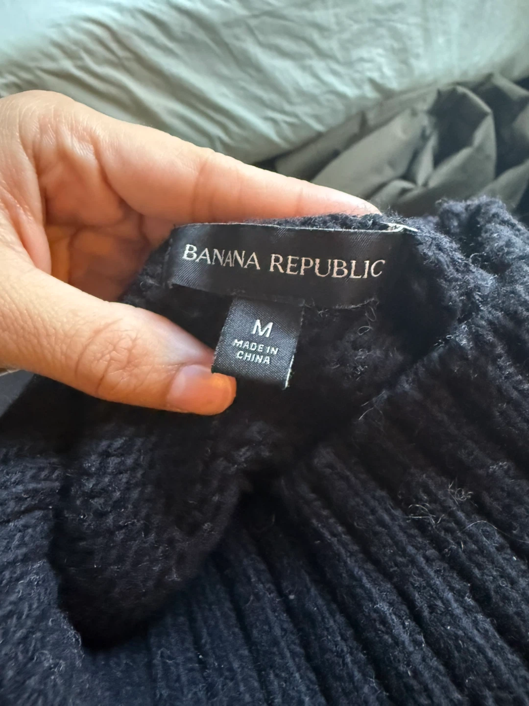 Banana Republic Fair Isle Turtleneck Sweater - Size M - photo 2