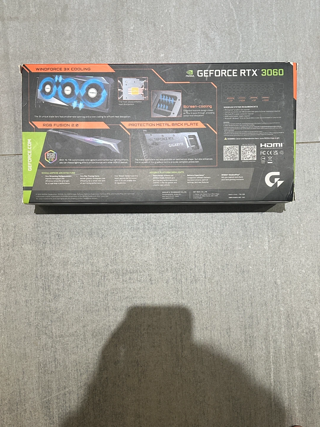 Gigabyte GeForce RTX 3060 GAMING OC 12G Graphics Card - photo 3