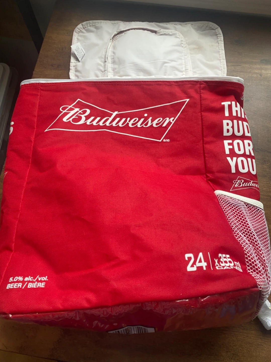 Budweiser 24 Can Cooler Bag
