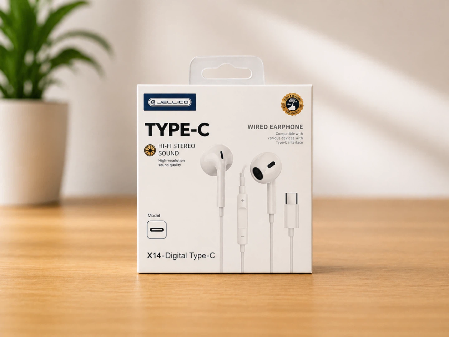 Jellico X14-Digital Type-C Wired Earphones