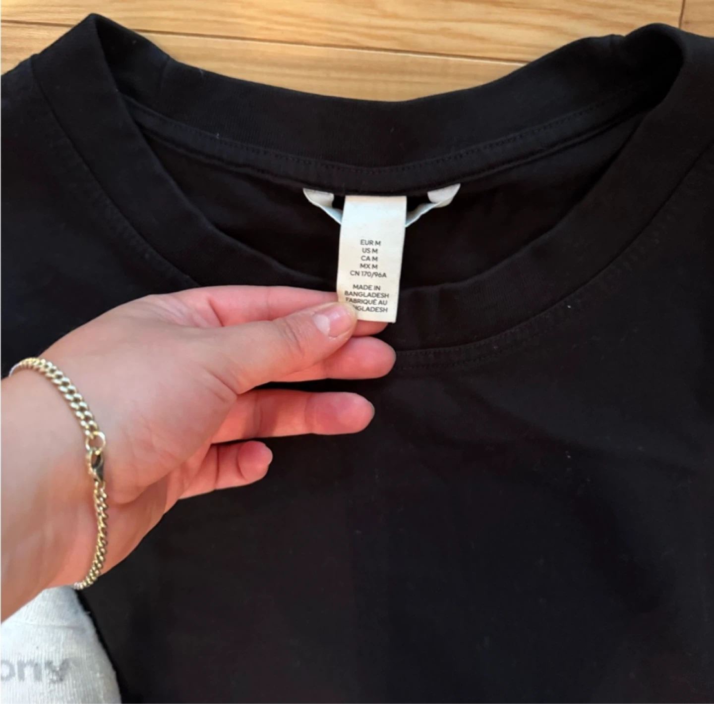 Black H&M T-Shirt Dress - photo 2