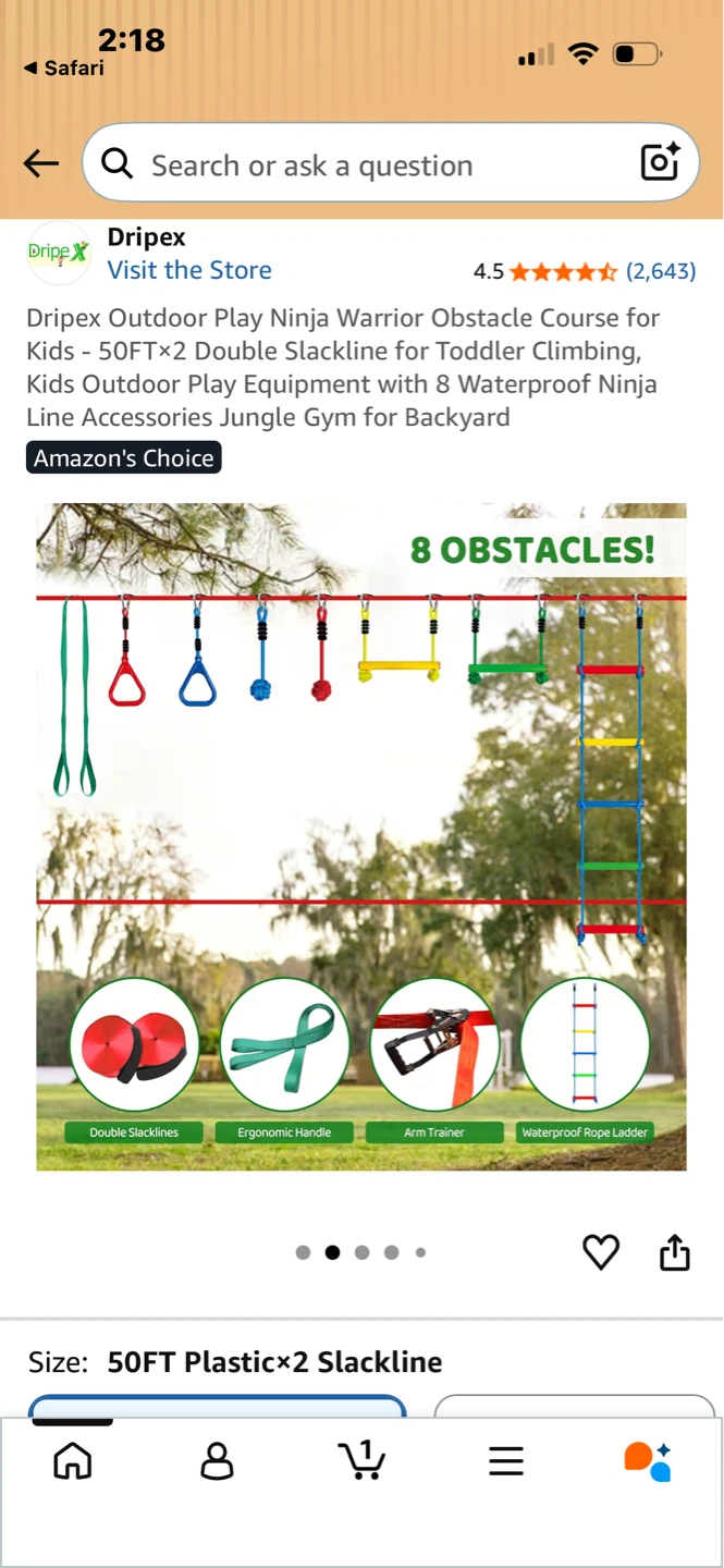 NEW Dripex Slackline Obstacle Kit - photo 3
