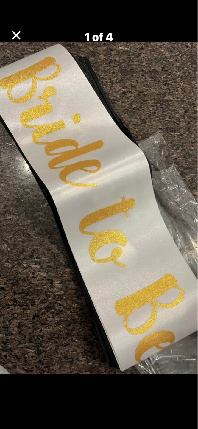 NIB Bachelorette Sashes