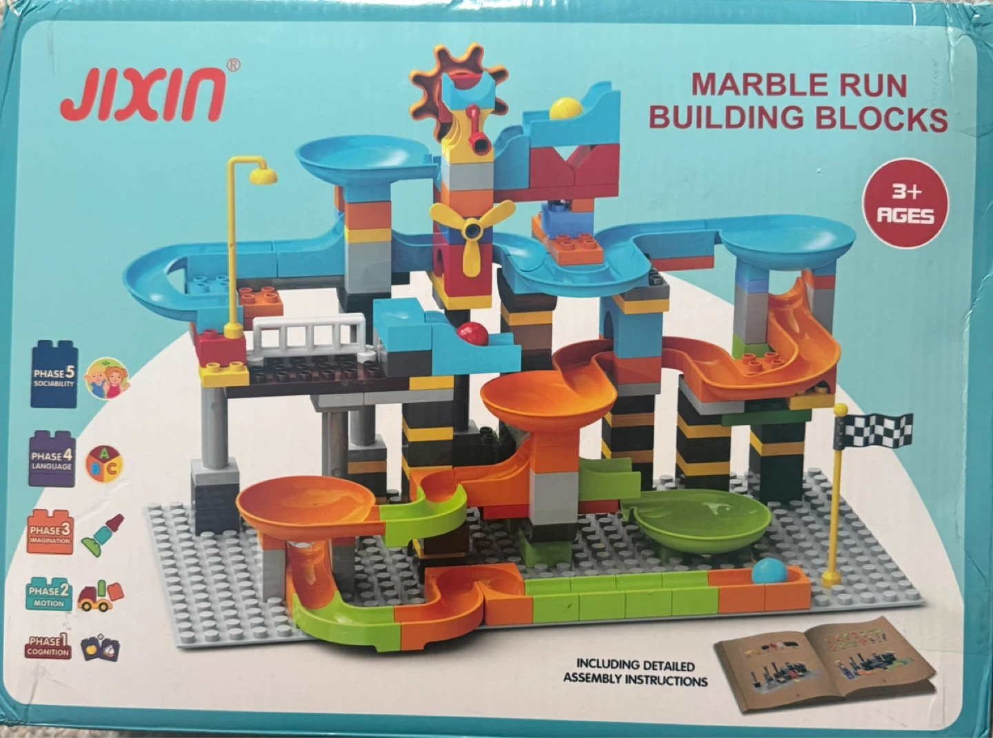 JIXIN Marble Run Building Blocks Model 3 - photo 2
